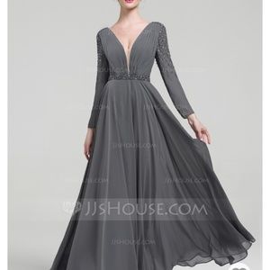 NWT JJ's House Evening Dress Beading Sequins